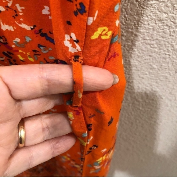 BEACHLUNCHLOUNGE shift style dress with flutter sleeves.  Size M - Picture 5 of 8